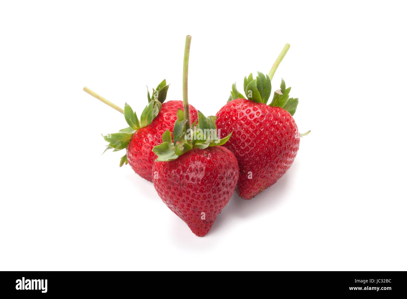 strawberry isolated on white background Stock Photo - Alamy