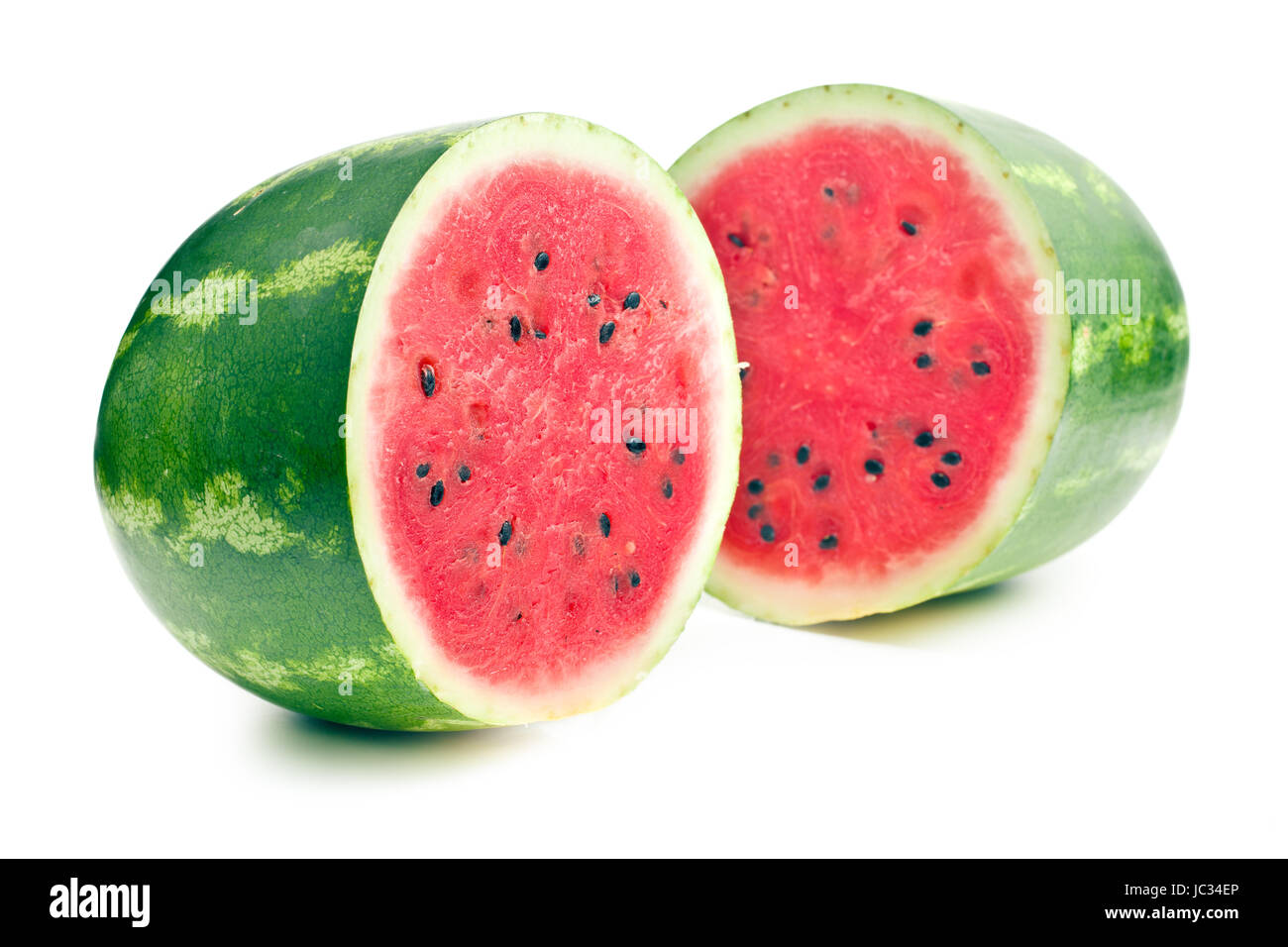 fresh watermelon on white background Stock Photo - Alamy
