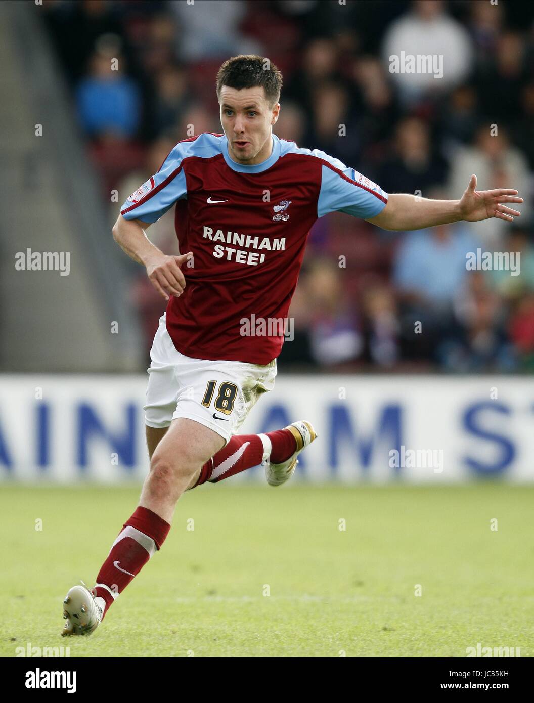 MICHAEL COLLINS SCUNTHORPE UNITED FC SCUNTHORPE UNITED FC GLANFORD PARK