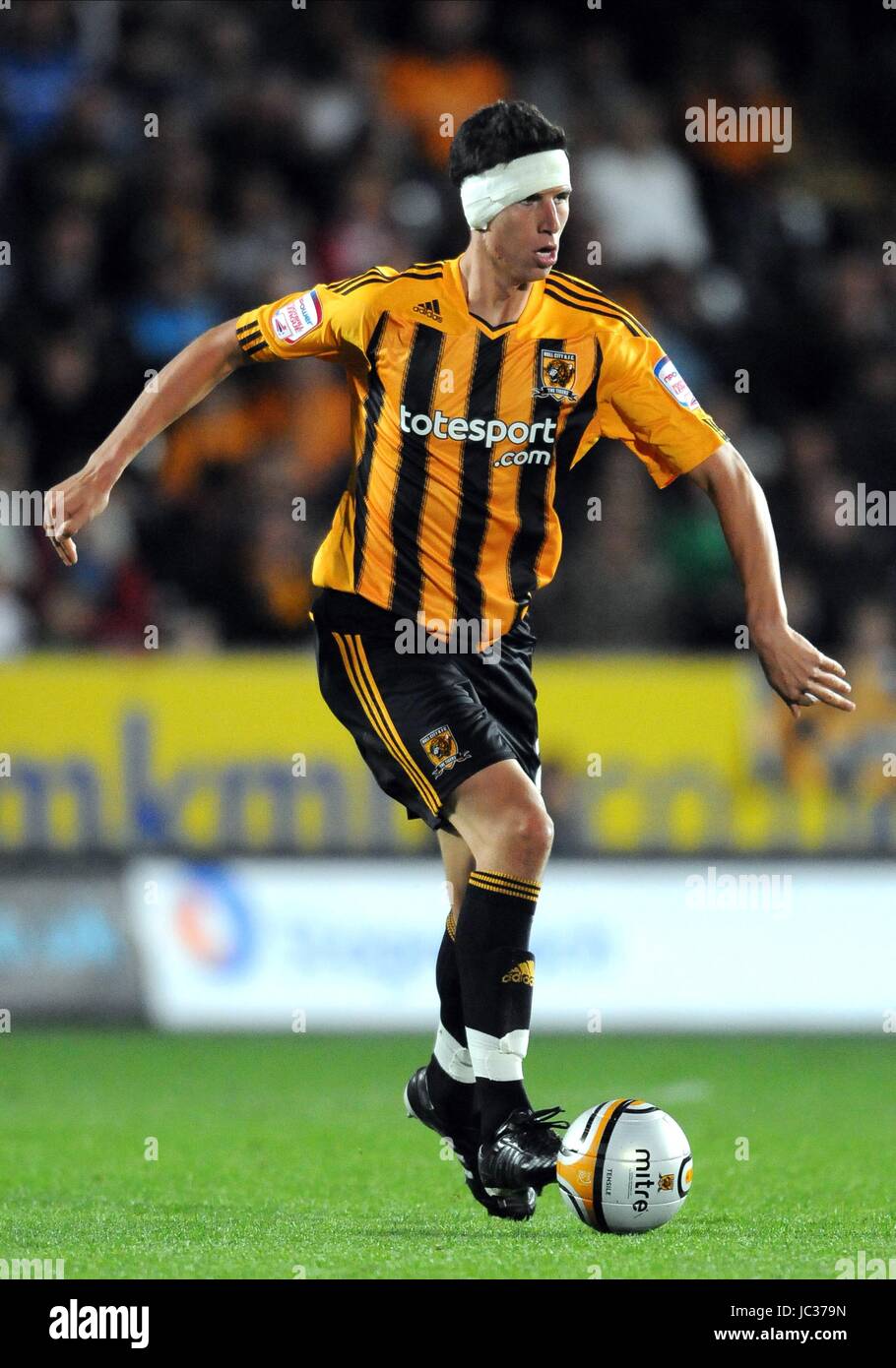 Daniel Riel Hull DANIEL AYALA HULL CITY FC HULL CITY FC KC STADIUM HULL ENGLAND 14 ...