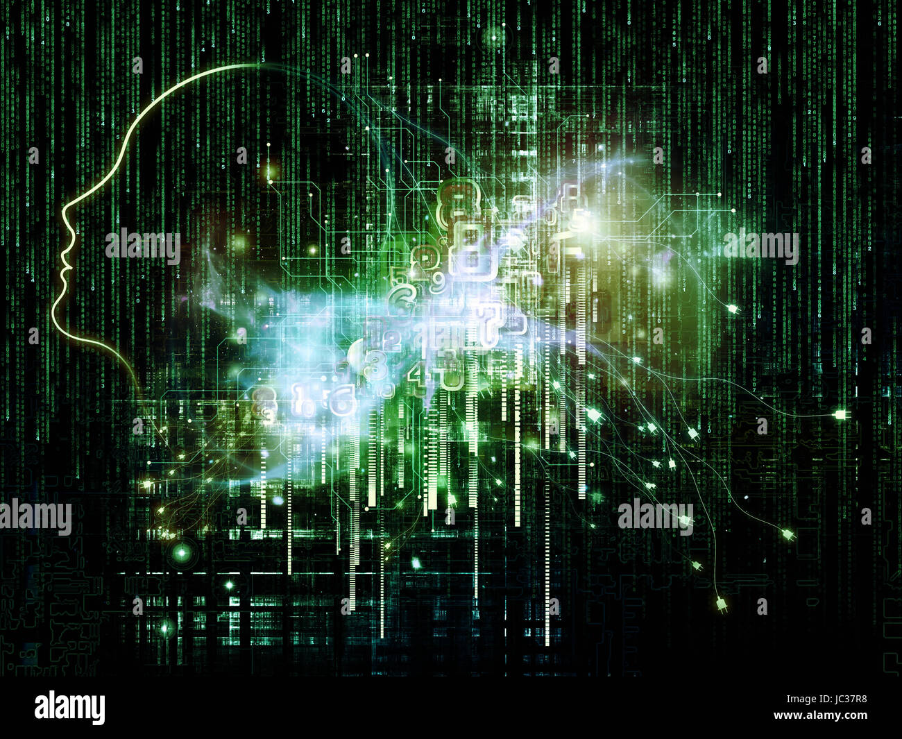 Artificial intelligence series abstract hi-res stock photography and ...