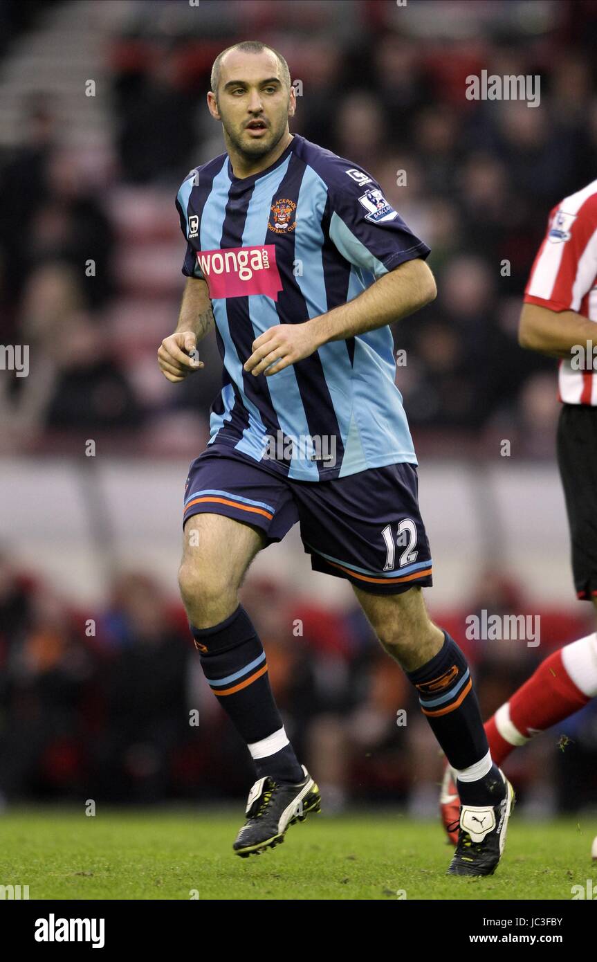 GARY TAYLOR FLETCHER BLACKPOOL FC BLACKPOOL FC STADIUM OF LIGHT SUNDERLAND ENGLAND 28 December