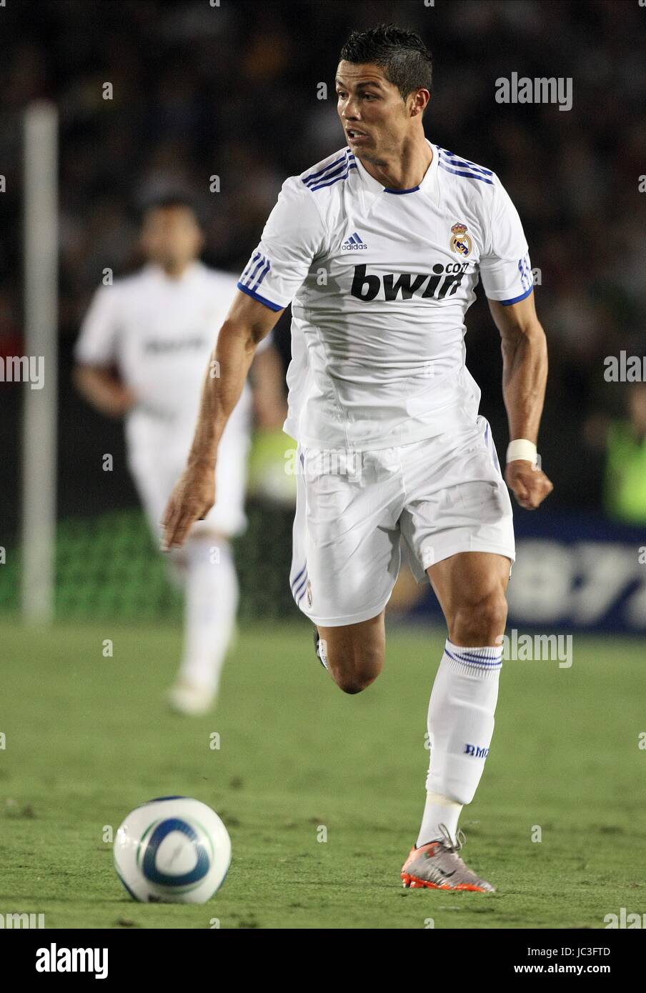 CRISTIANO RONALDO REAL MADRID CF REAL MADRID CF LOS ANGELES CALIFORNIA USA 07 August 2010 Stock Photo Alamy