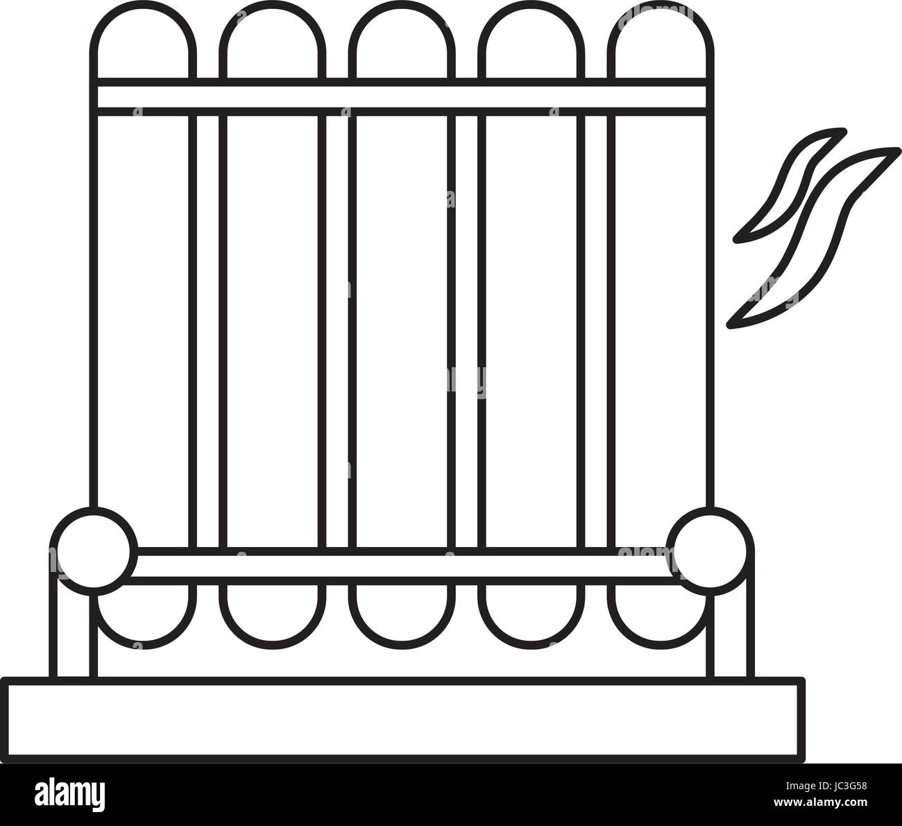 electric grill symbol Stock Vector Image & Art Alamy