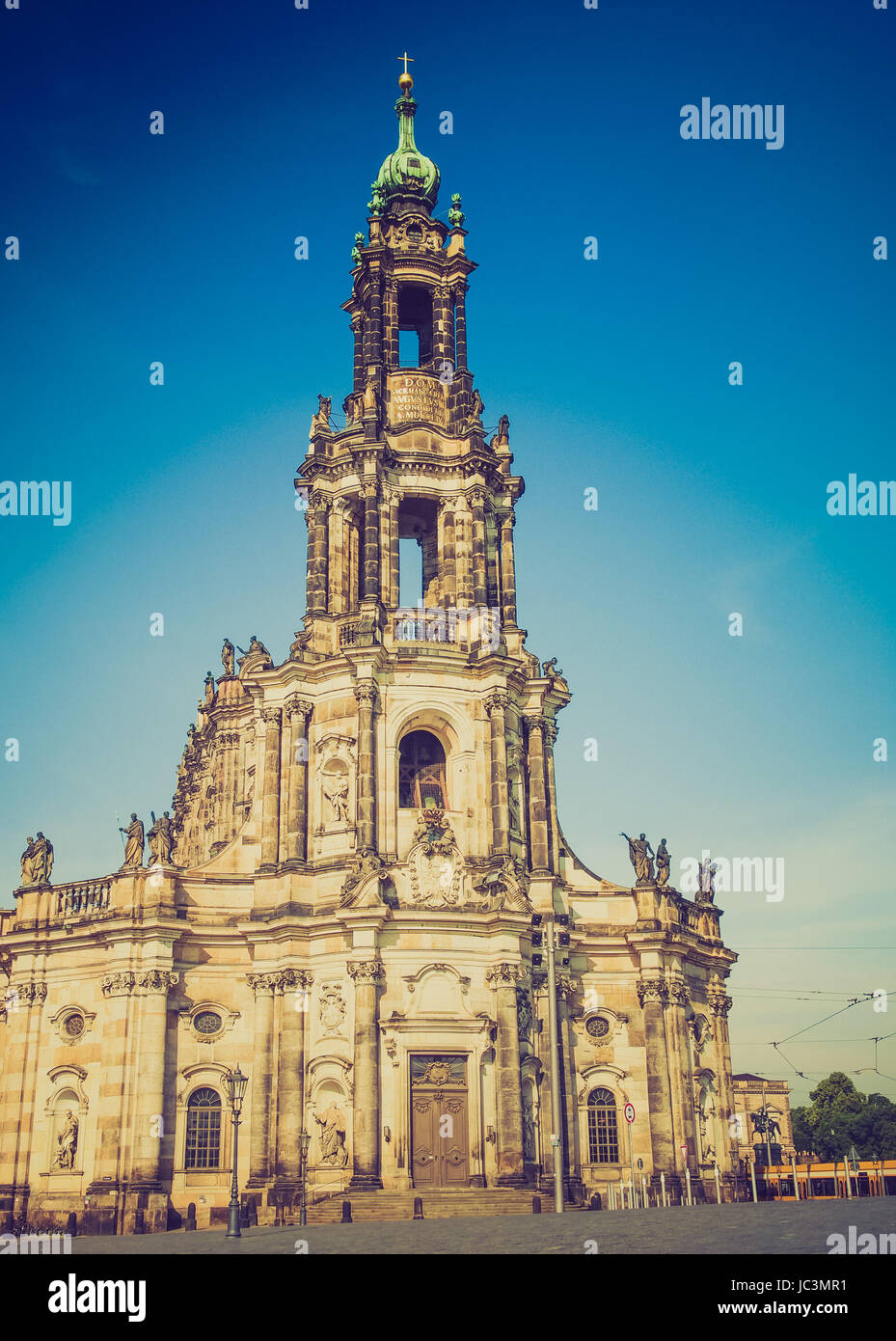 Dresden Cathedral of the Holy Trinity aka Hofkirche Kathedrale ...