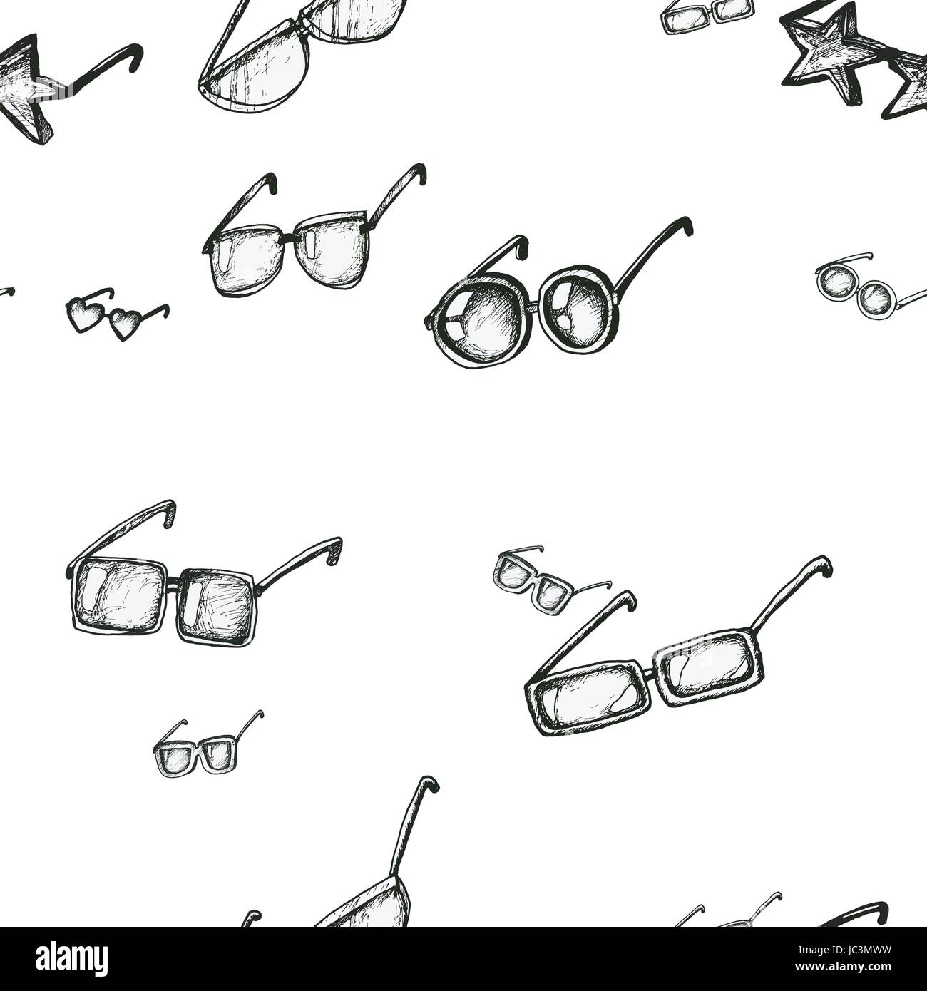 Seamless pattern with sunglasses Stock Vector Image & Art - Alamy