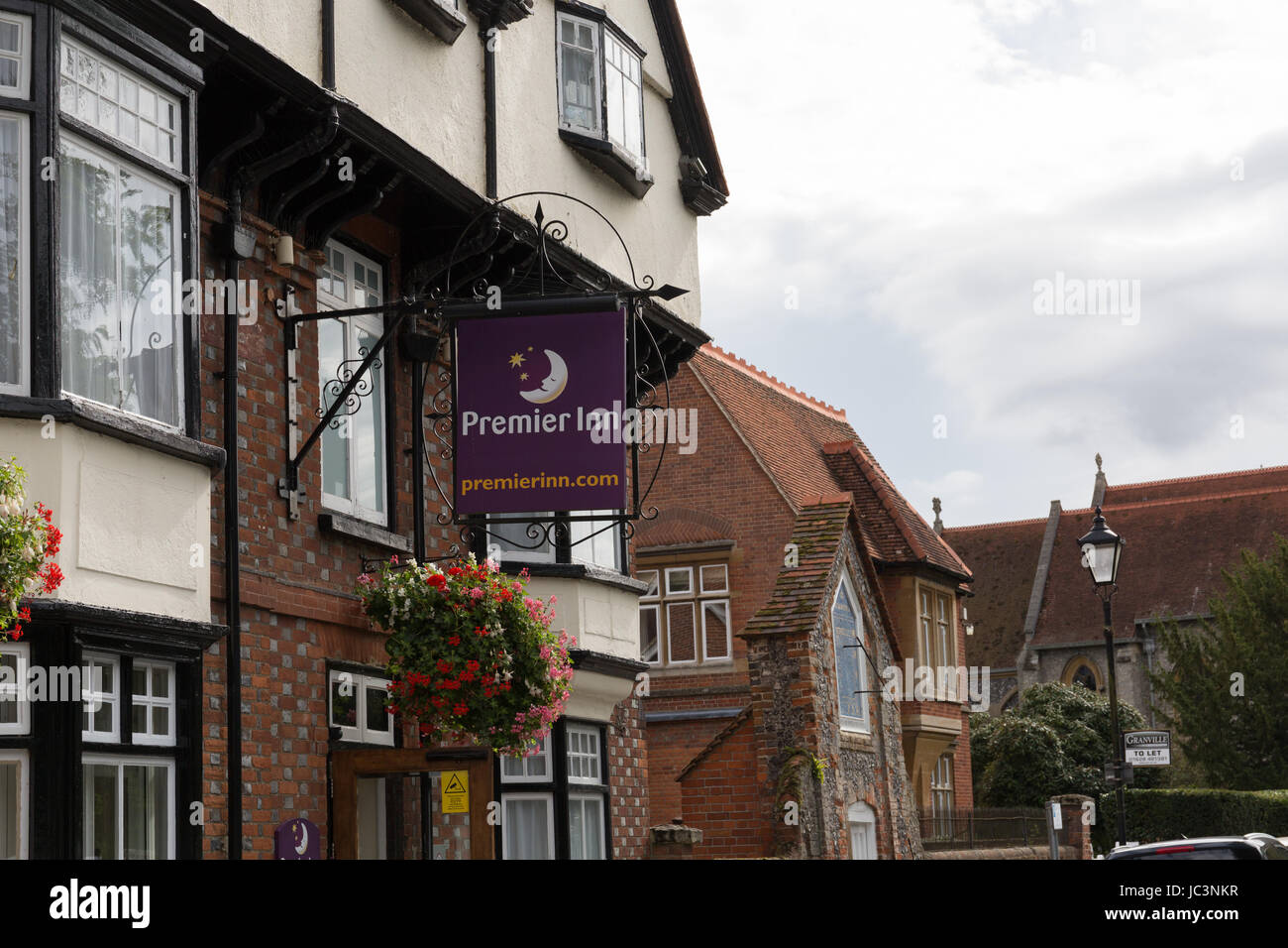 Henley on Thames town centre Stock Photo Alamy
