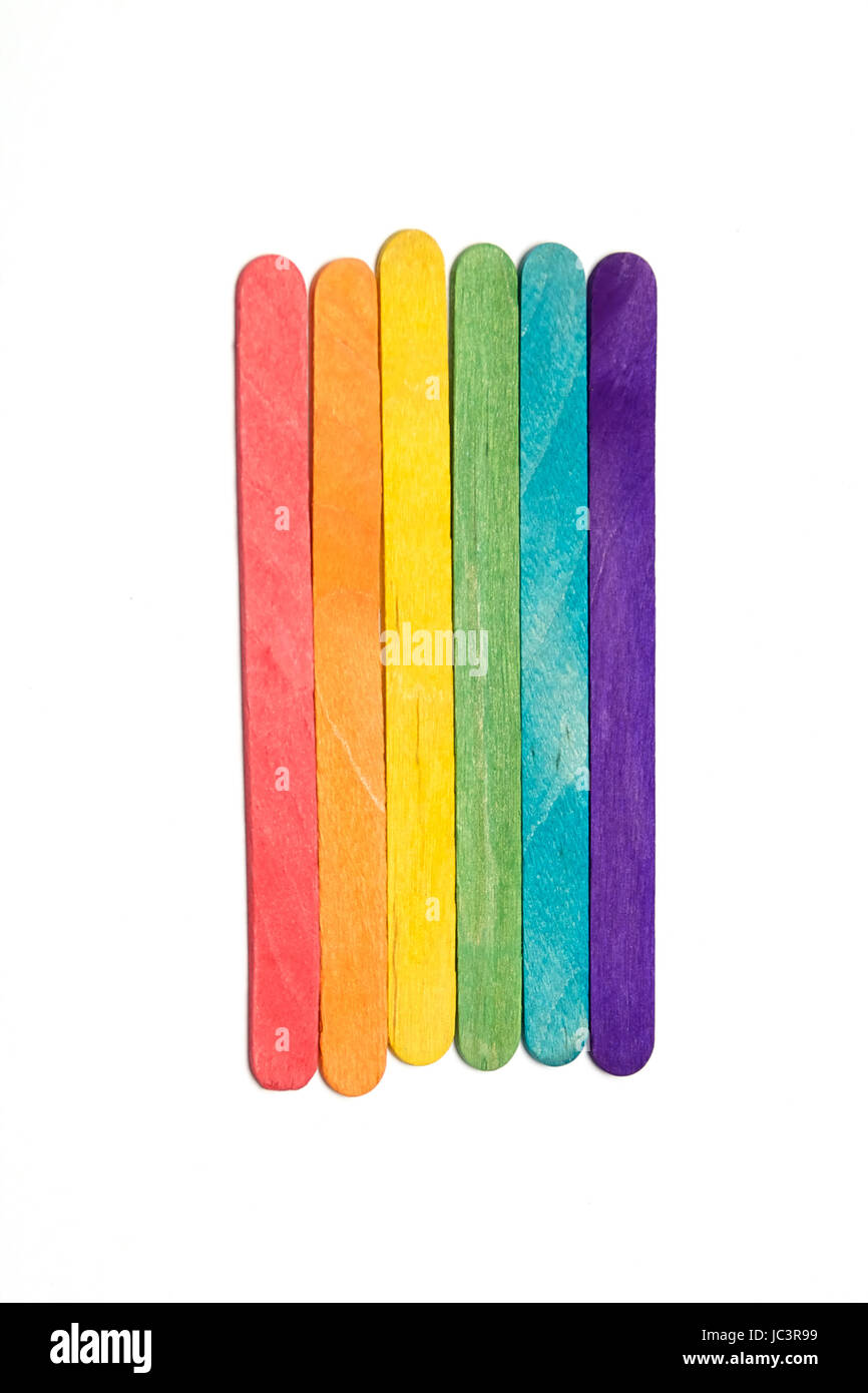 Popsicle sticks craft hi-res stock photography and images - Alamy