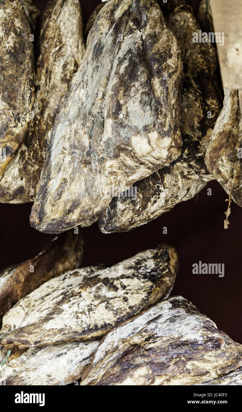 Biltong dry cured beef meat hires stock photography and images Alamy