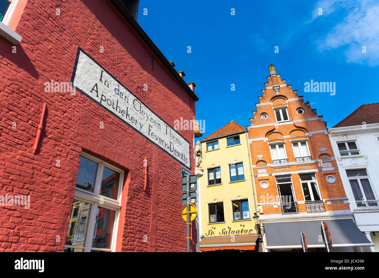 Old houses colourful facades hi-res stock photography and images - Alamy