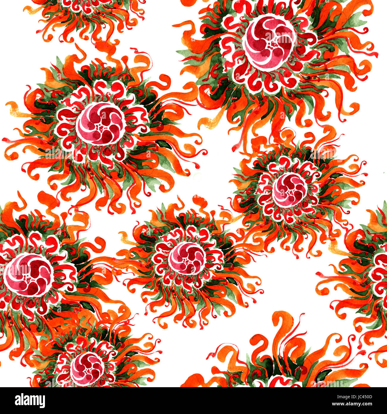 Chinese Floral Pattern Seamless High Resolution Stock Photography And Images Alamy