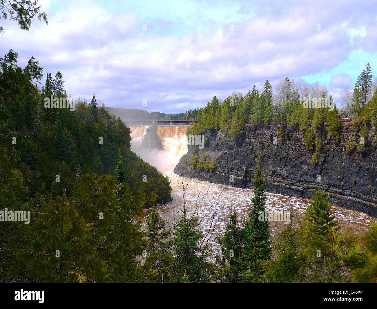 Kakabeka Falls Kanada Stock Photo