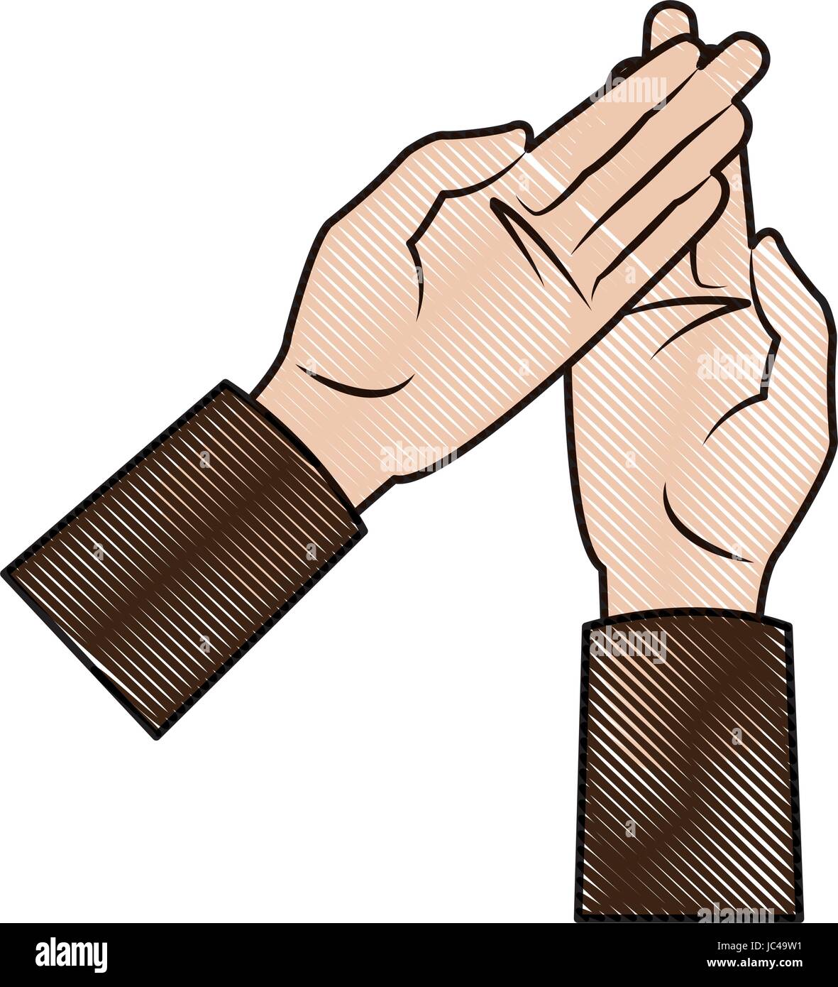 cartoon human hand man gesture icon Stock Vector Image & Art - Alamy