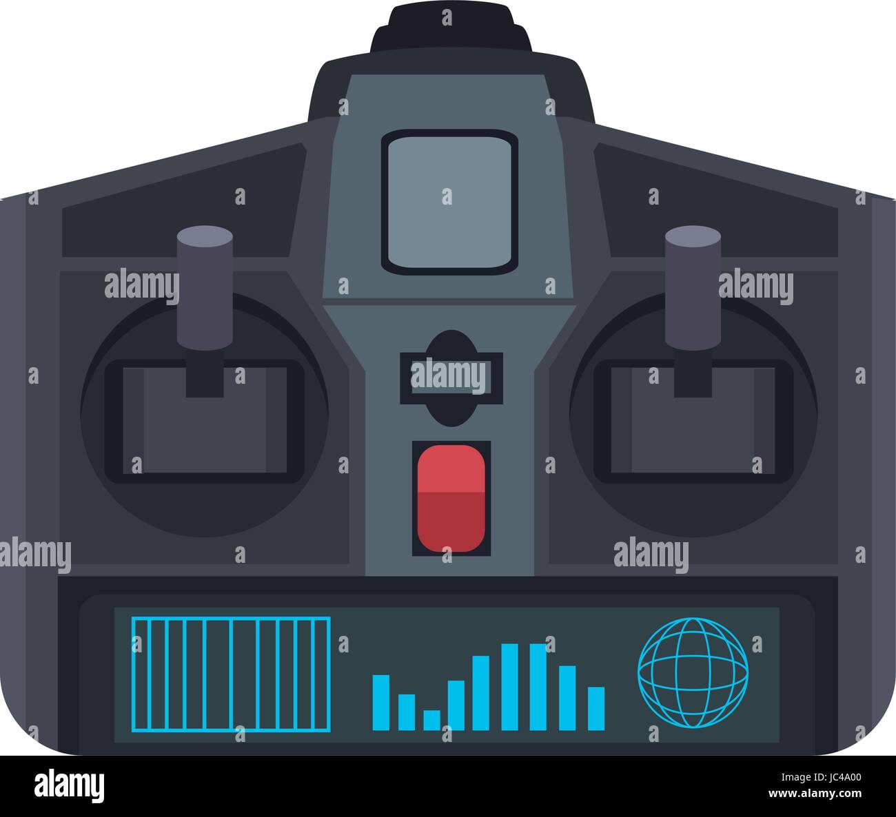 Air surveillance and control system Stock Vector Images - Alamy