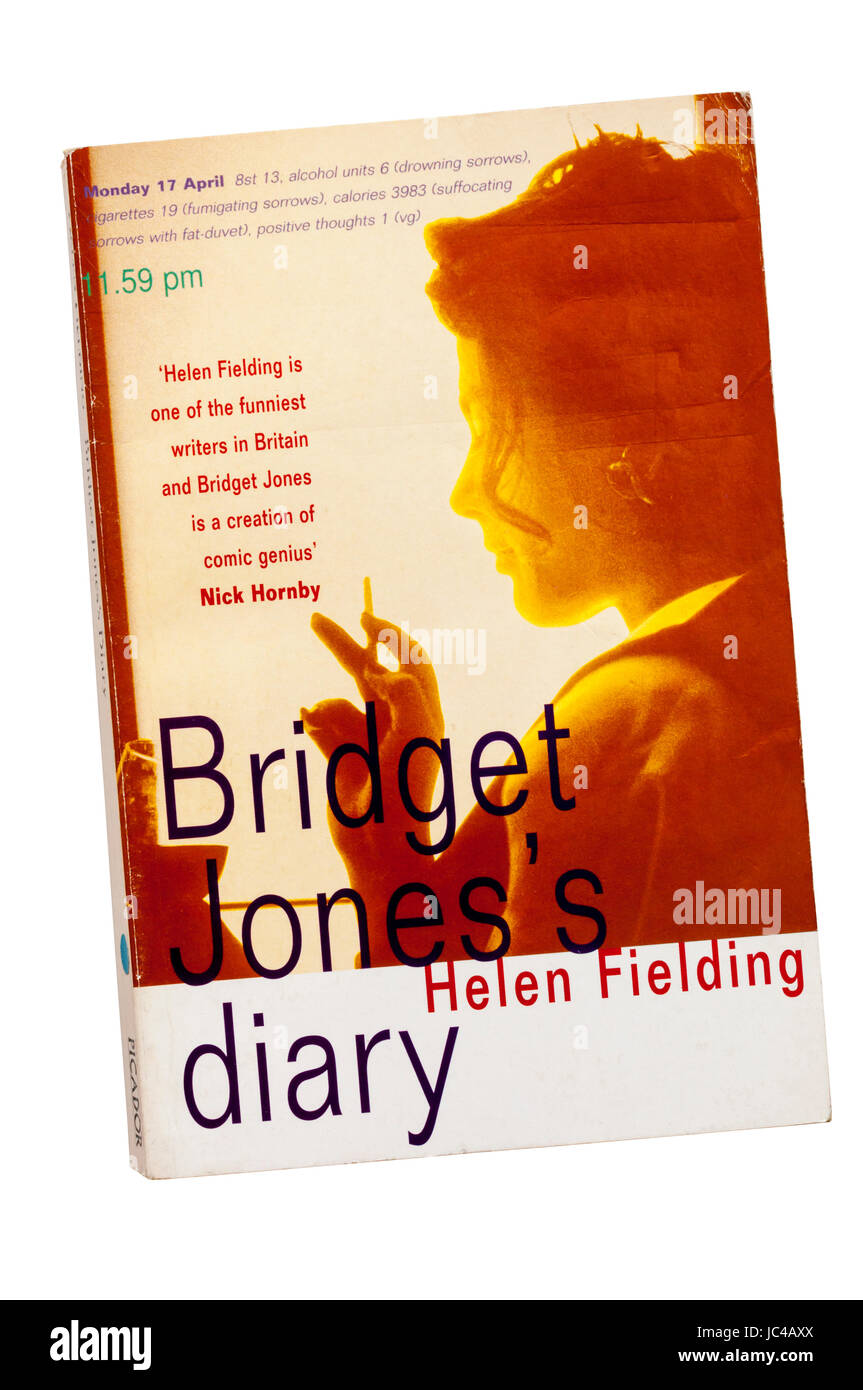 Bridget Jones's Diary by Helen Fielding, Paperback