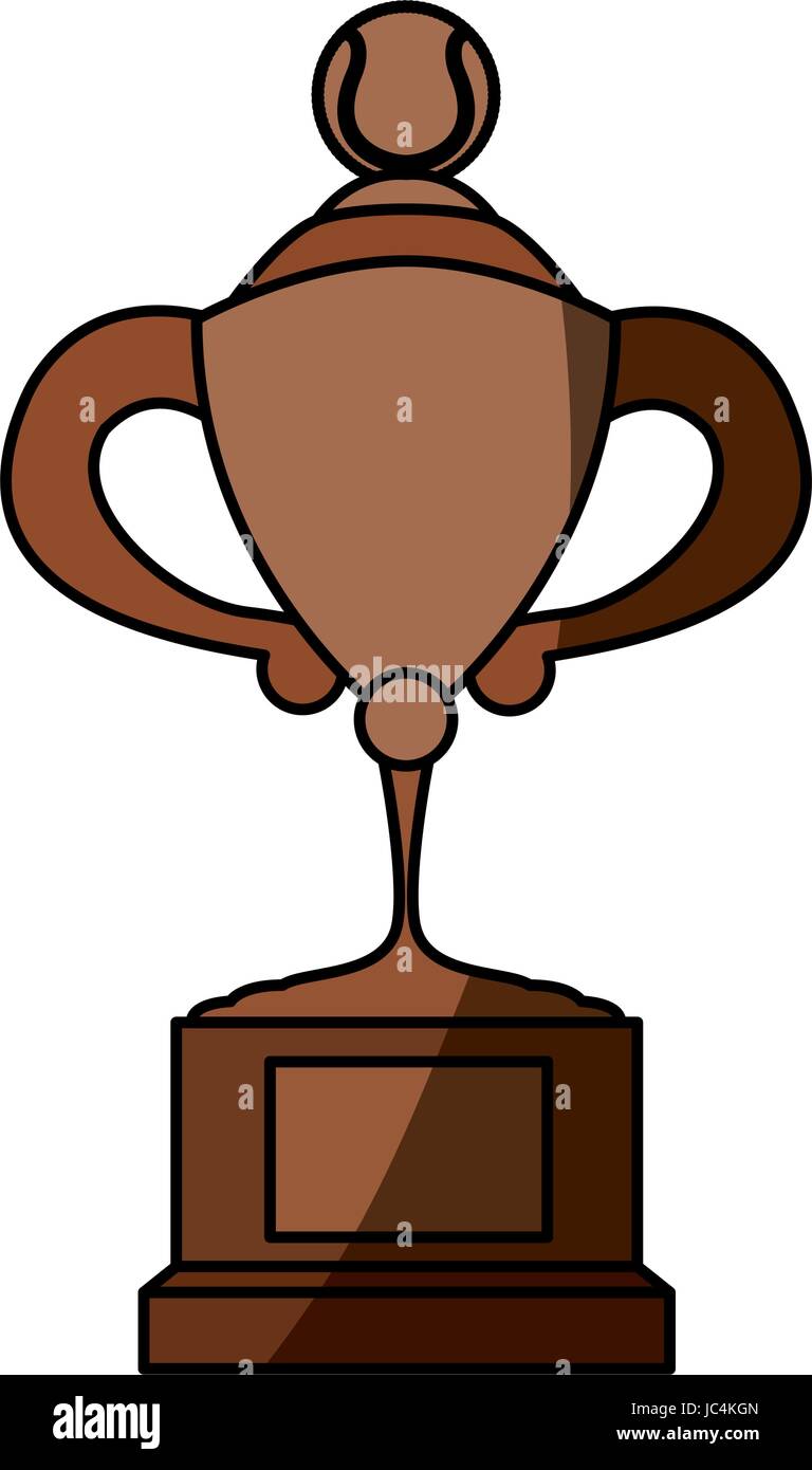 Tennis trophy cup Stock Vector Image & Art - Alamy