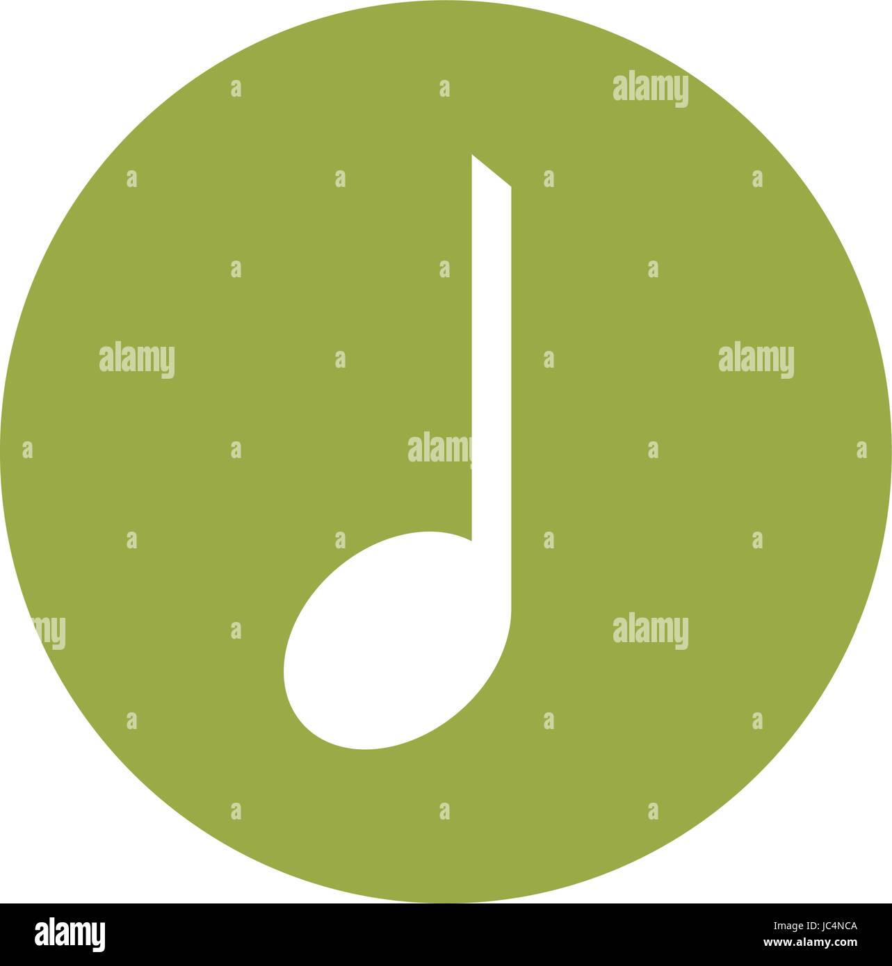 Music note symbol Stock Vector Image & Art Alamy