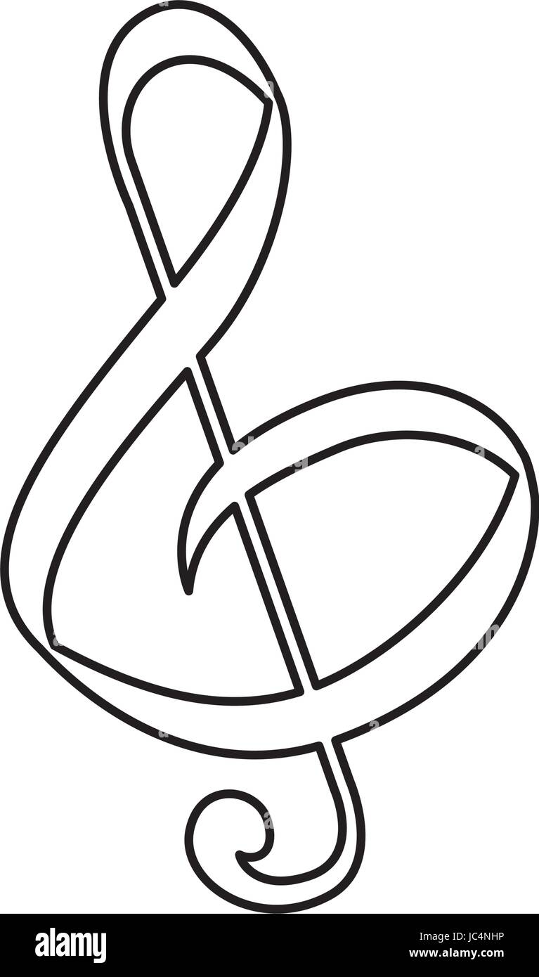 Music note symbol Stock Vector Image & Art Alamy