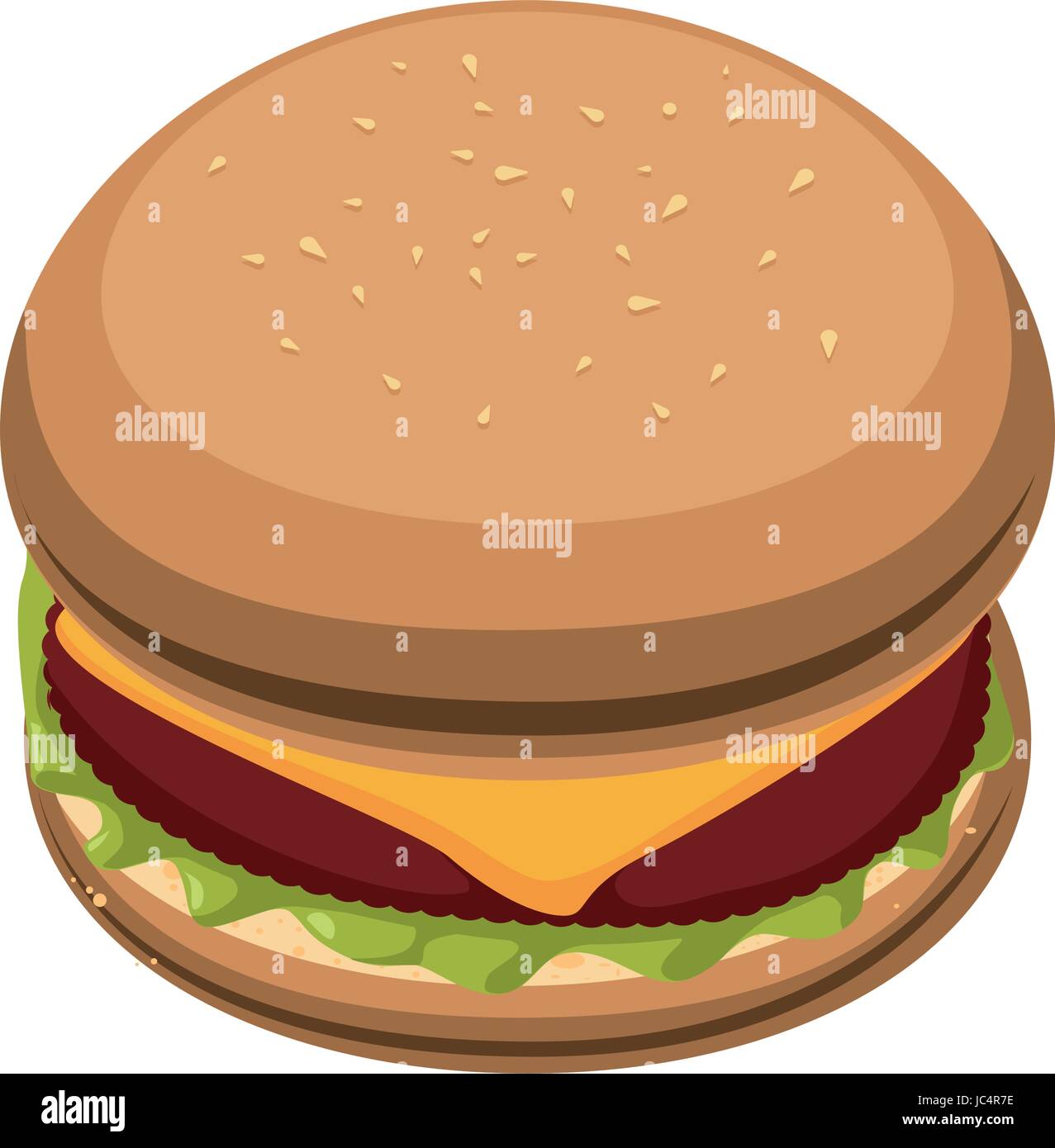 Hamburger fast food Stock Vector Image & Art - Alamy