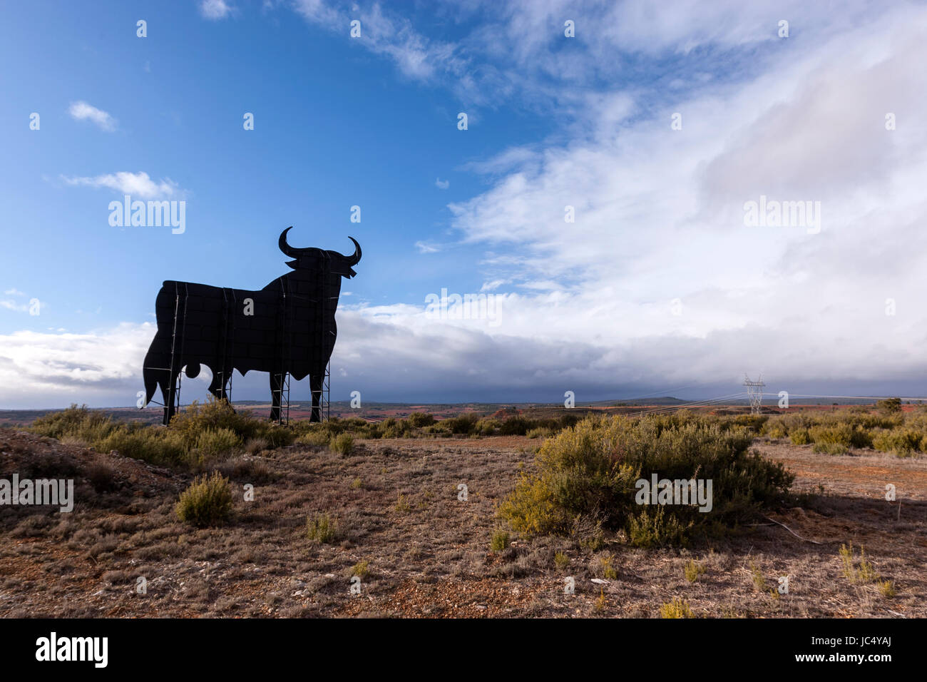 Foto de Toro de Osborne en Castillejo de Iniesta, Cuenca