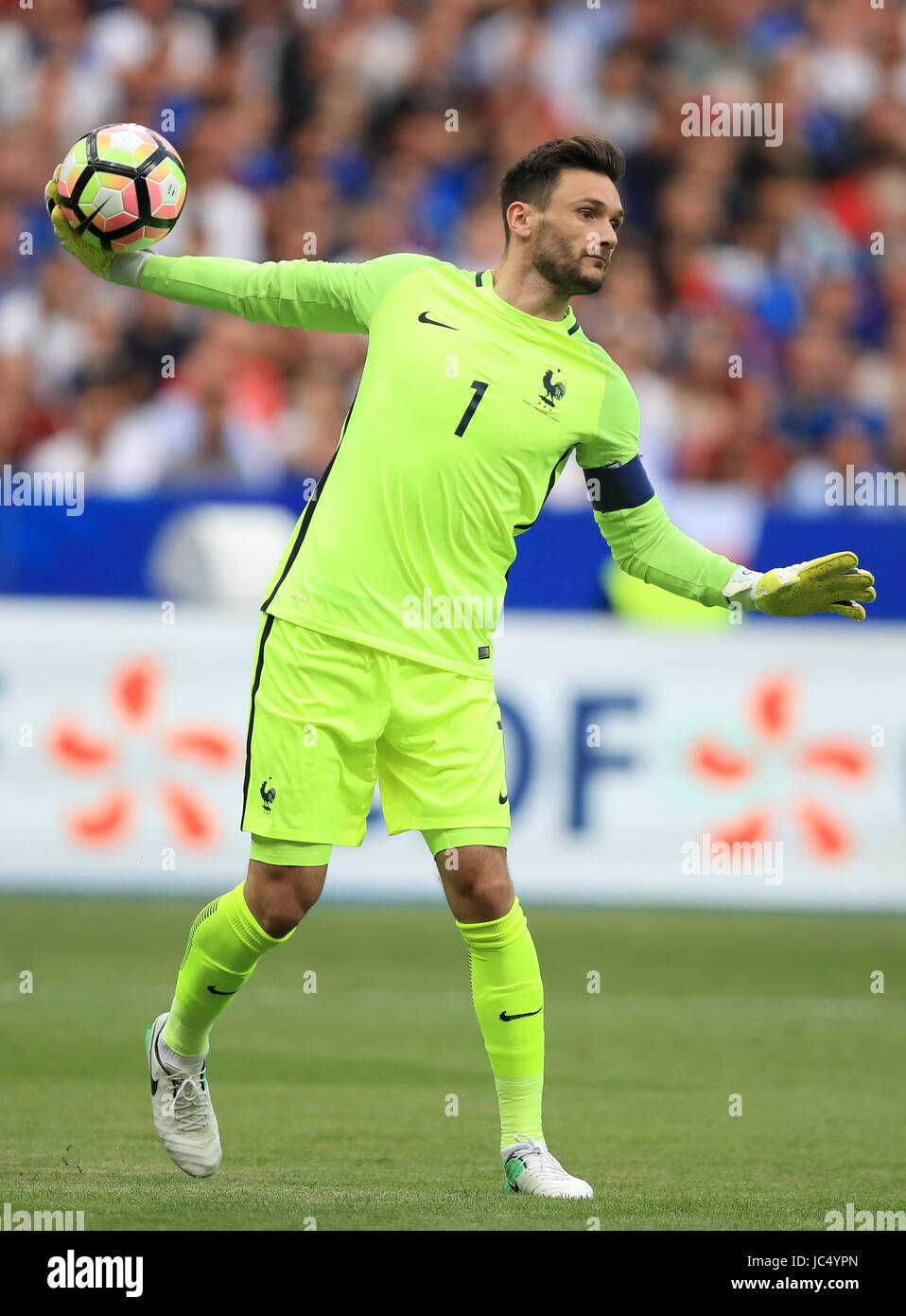 France goalkeeper Hugo Lloris during the International Friendly at the