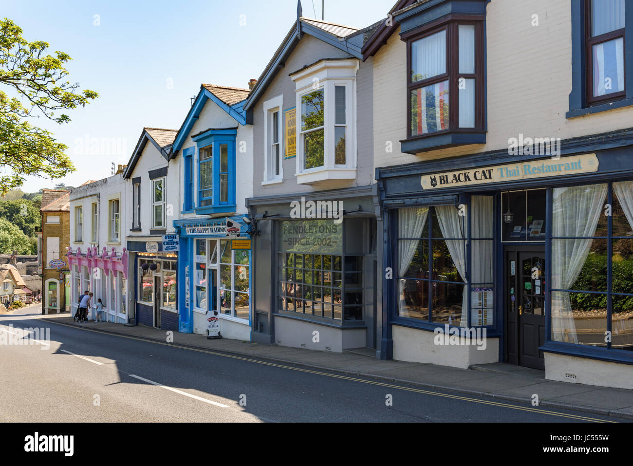 Shanklin High Street, Isle of Wight, UK Stock Photo Alamy