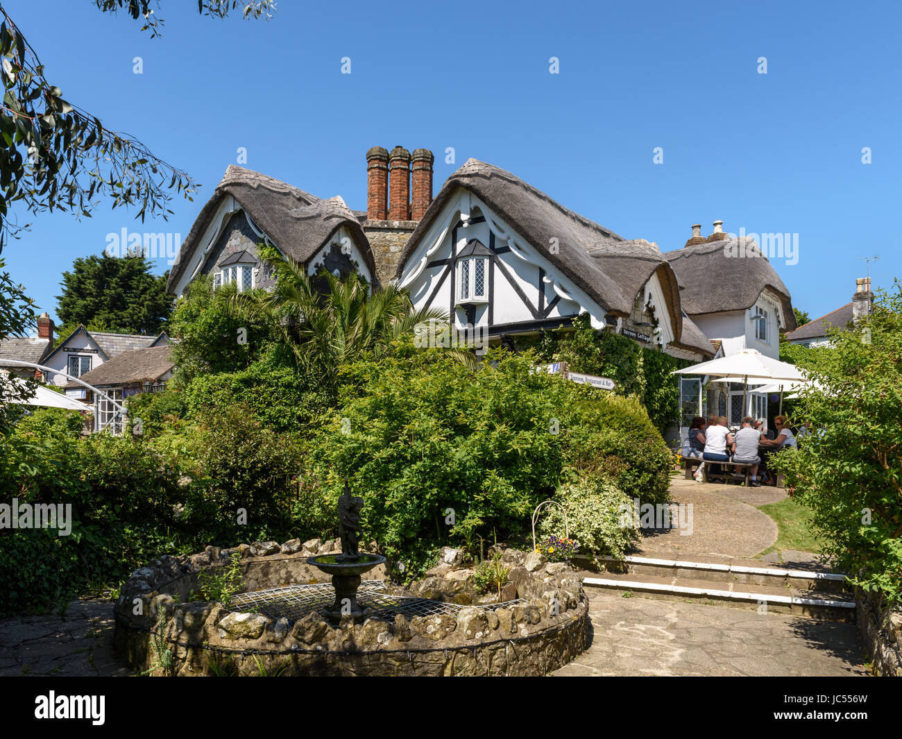 Vernon Cottage, Old village, Shanklin, Isle of Wight, UK Stock Photo