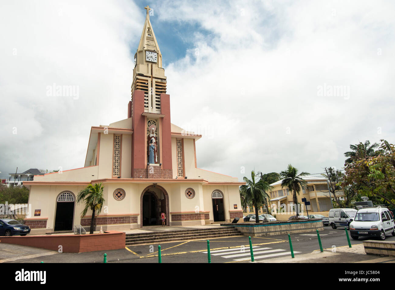 church in sainte anne Stock Photo Alamy