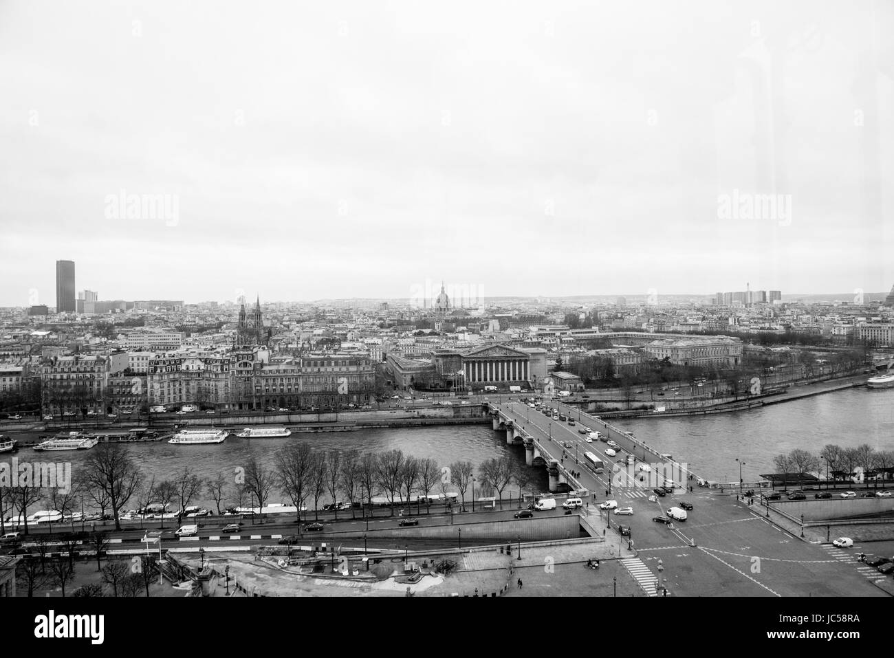 Panorama Parigino Stock Photo