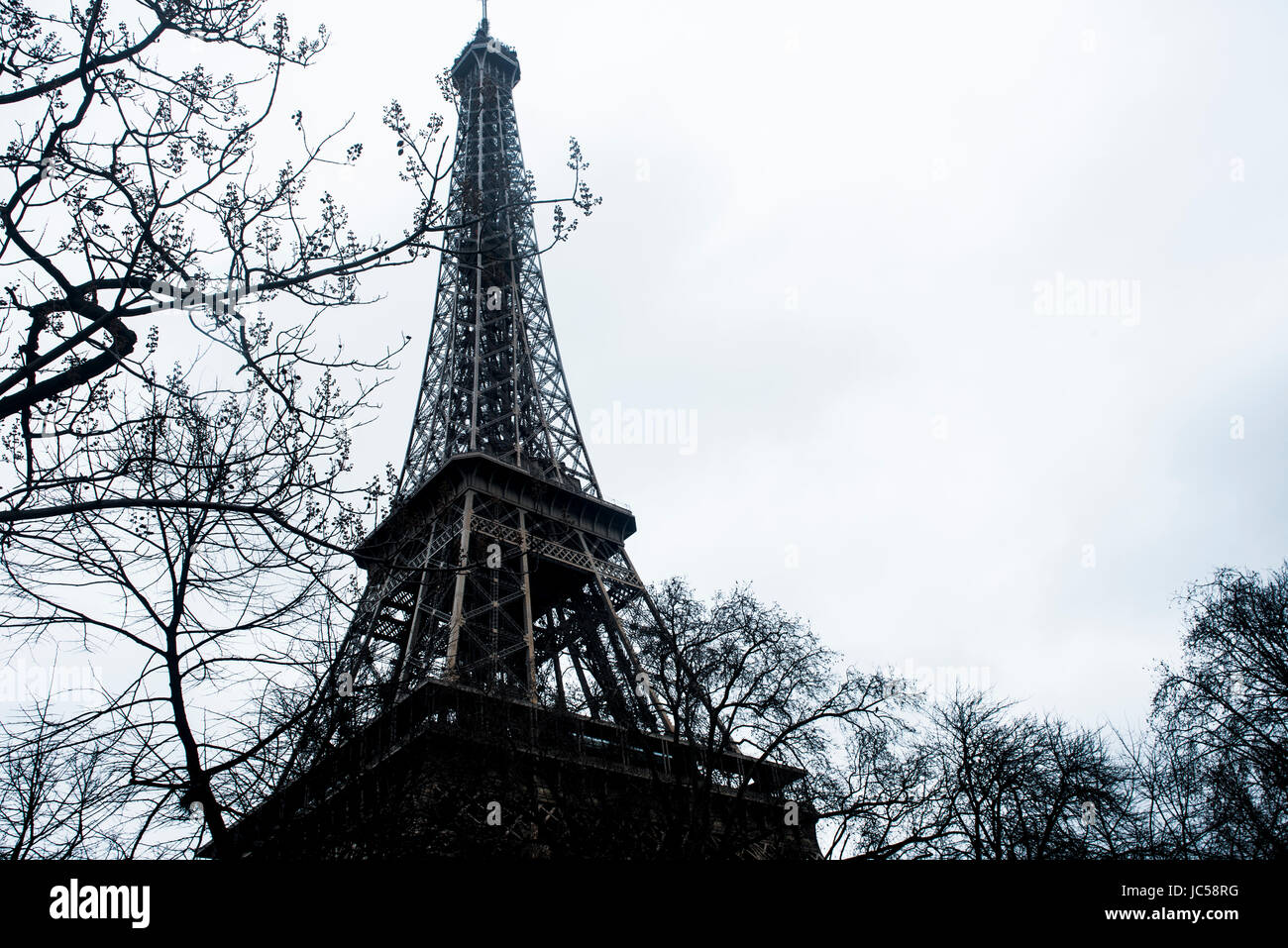 la torre Eiffel Stock Photo