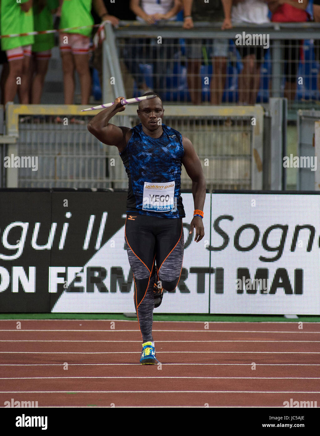 Men's Javelin, Diamond League, Rome 2017 Stock Photo Alamy