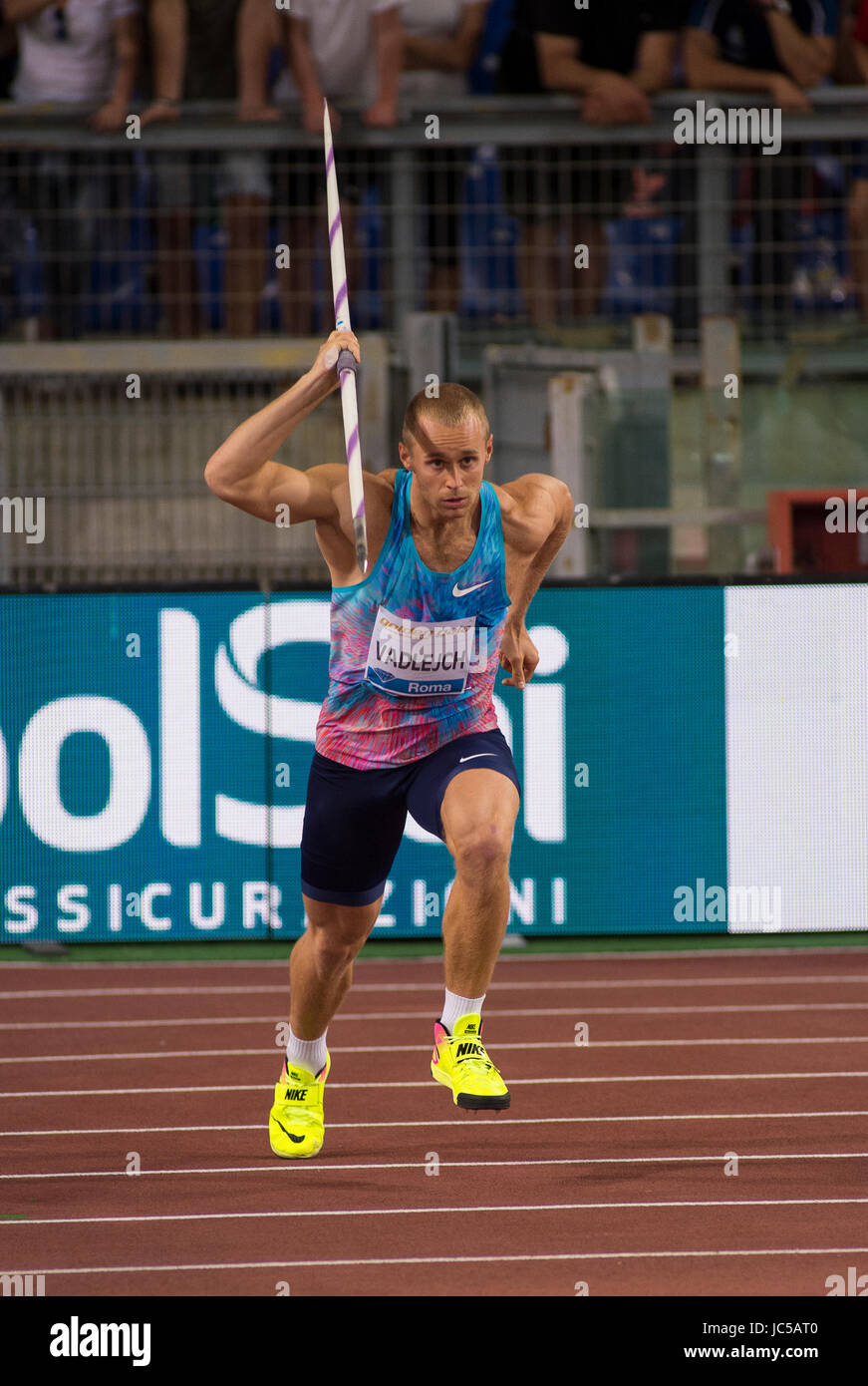 Men's Javelin, Diamond League, Rome 2017 Stock Photo Alamy
