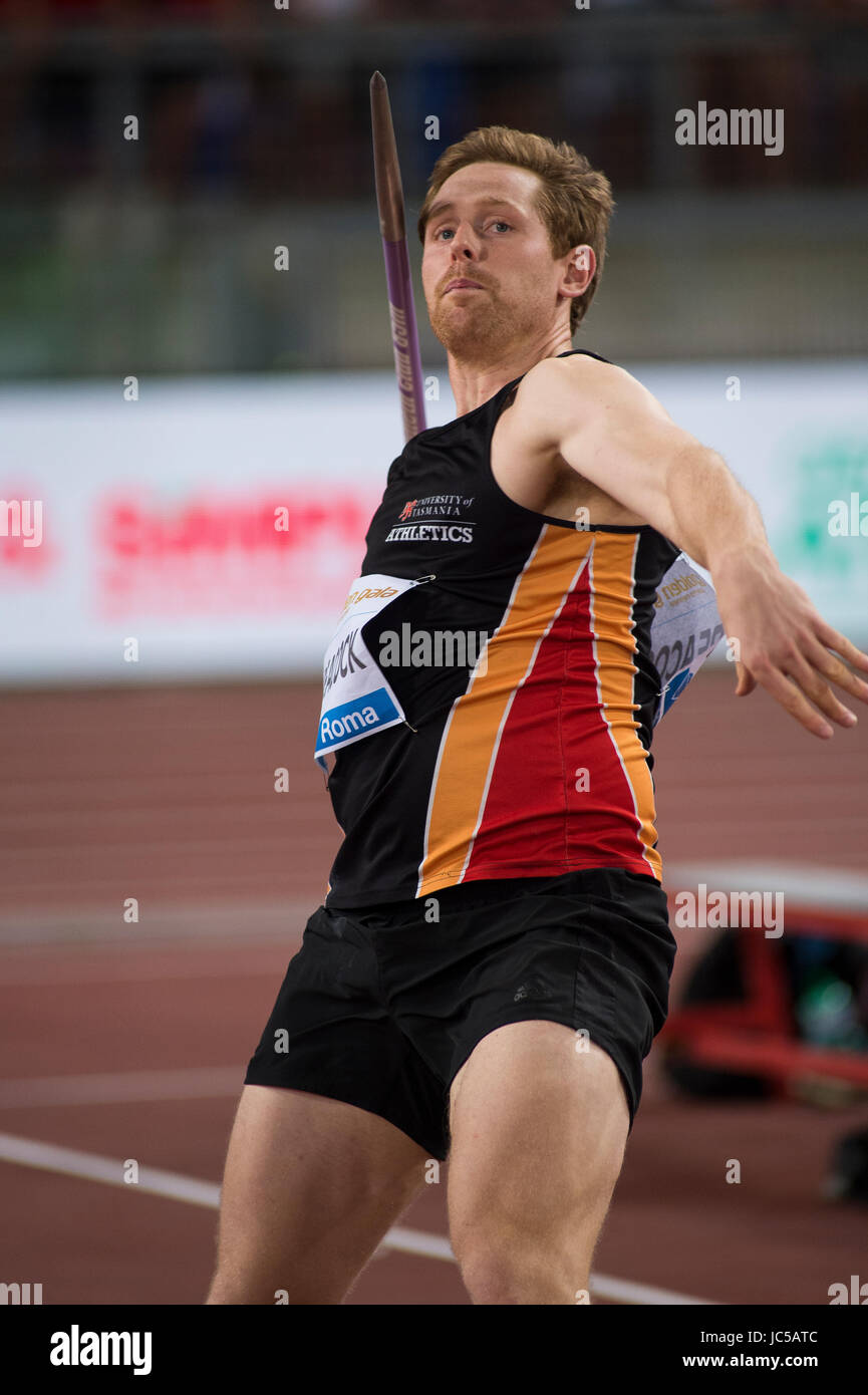 Men's Javelin, Diamond League, Rome 2017 Stock Photo Alamy