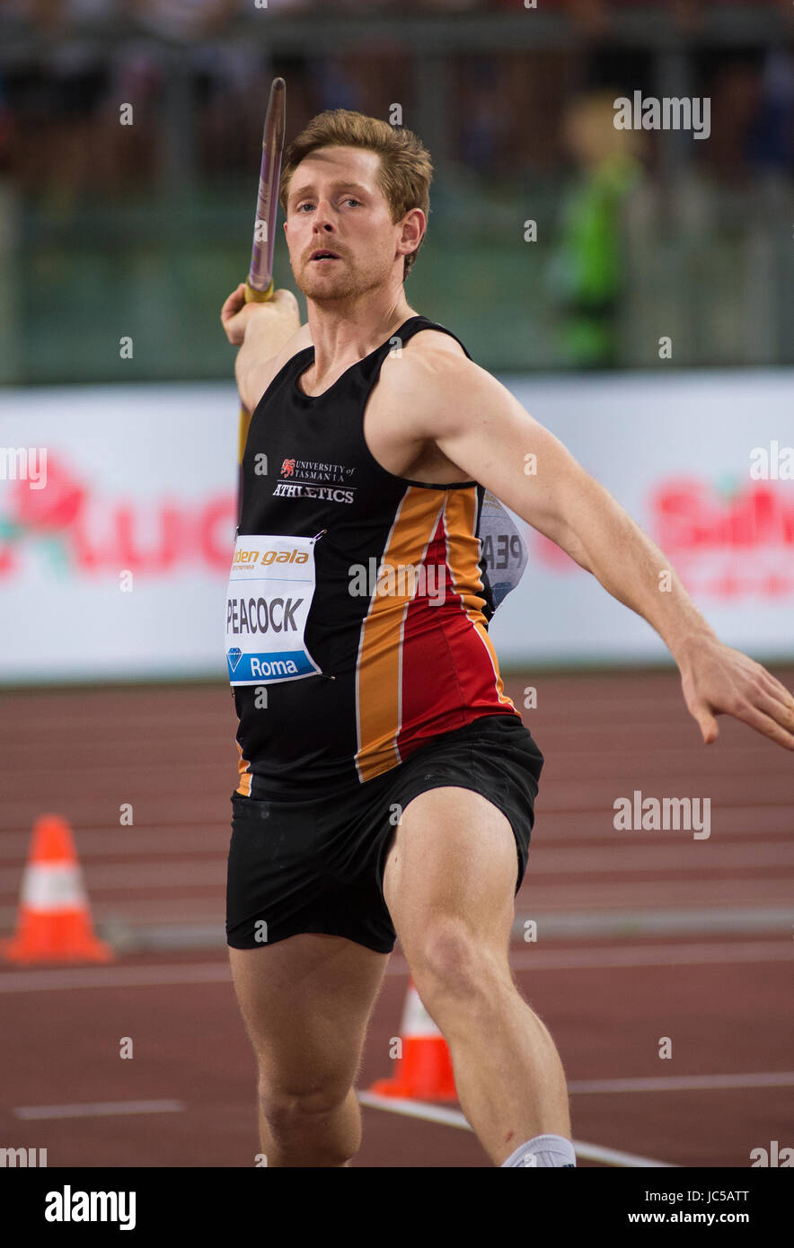 Men's Javelin, Diamond League, Rome 2017 Stock Photo Alamy