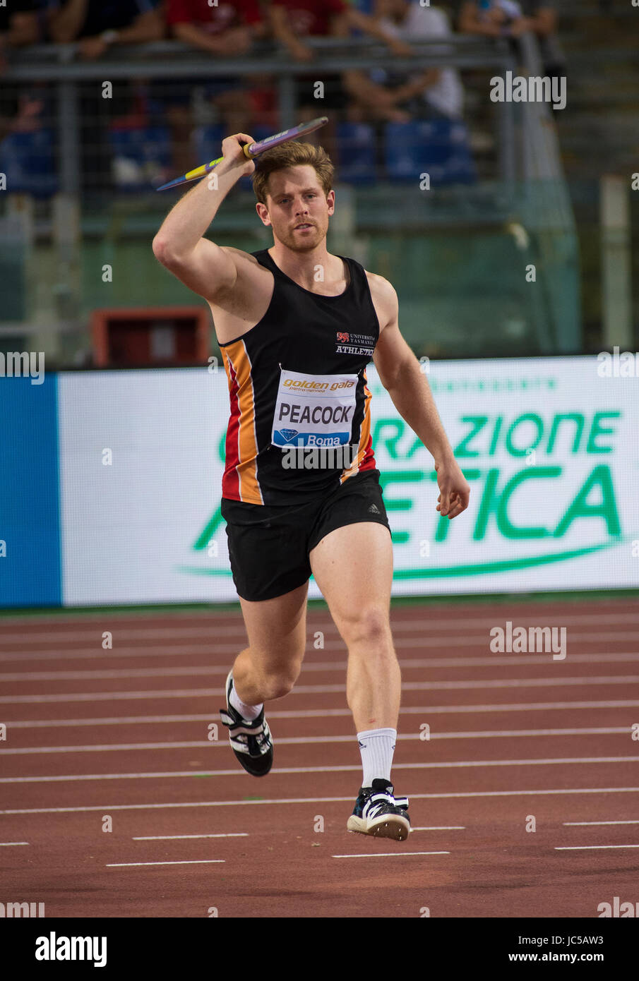 Men's Javelin, Diamond League, Rome 2017 Stock Photo Alamy