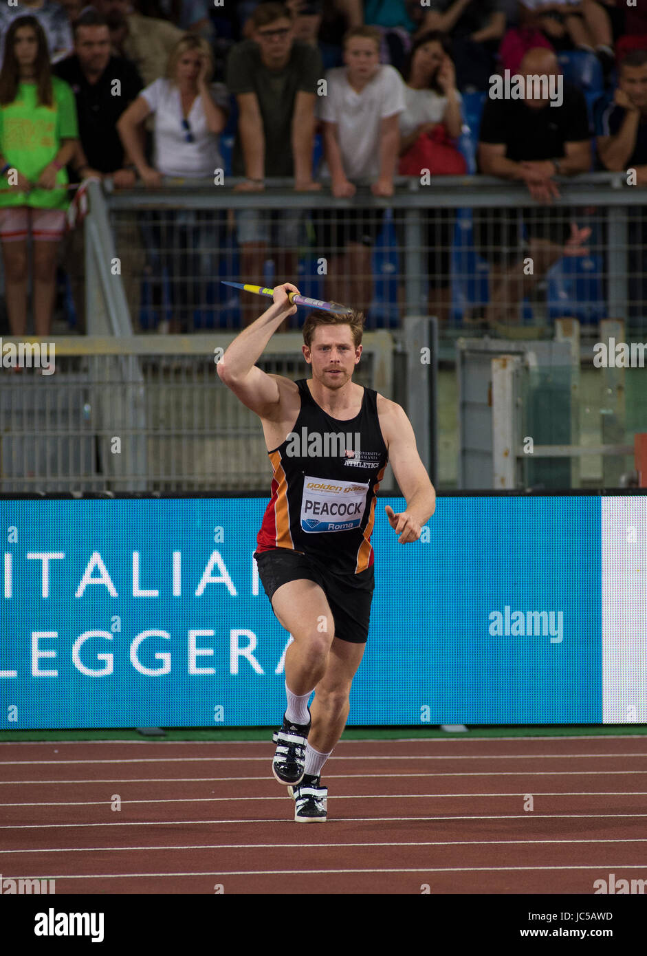 Men's Javelin, Diamond League, Rome 2017 Stock Photo Alamy