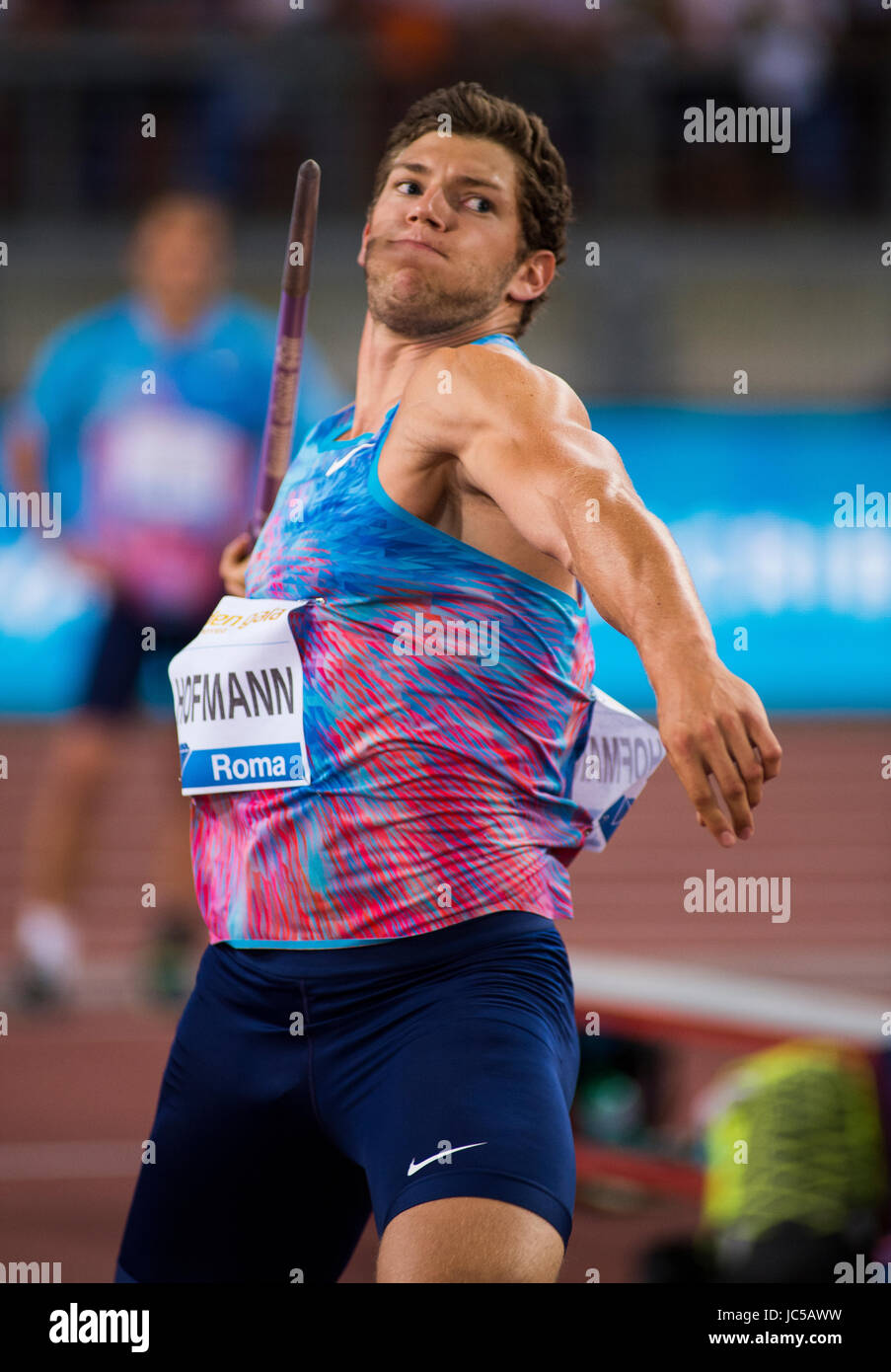 Men's Javelin, Diamond League, Rome 2017 Stock Photo Alamy