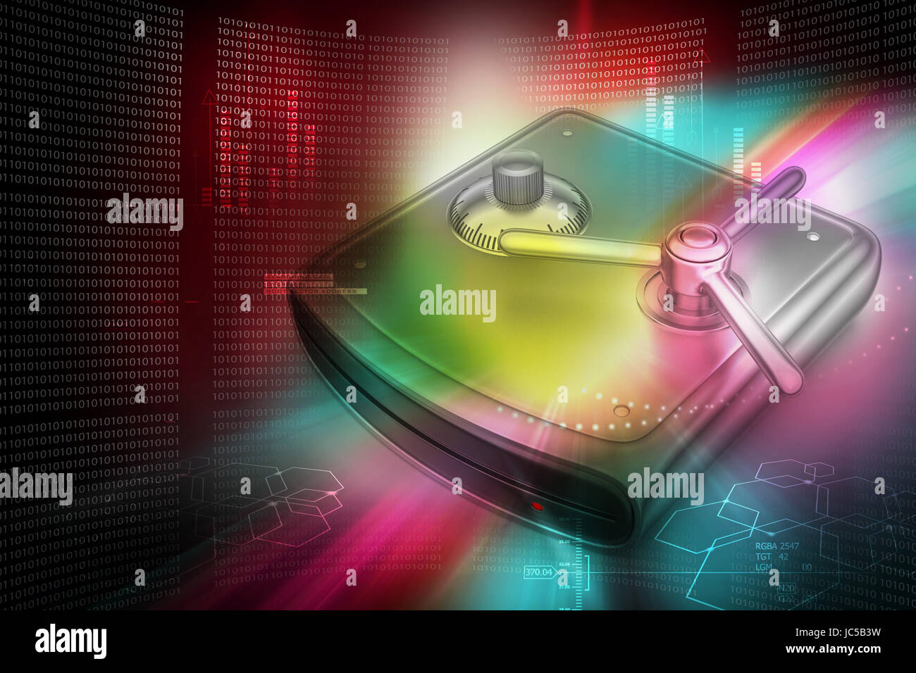 Secure Hard drive Stock Photo - Alamy