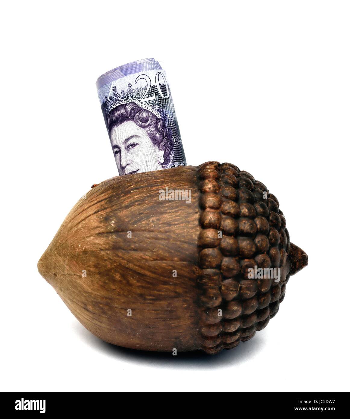 20 pound note Stock Photo