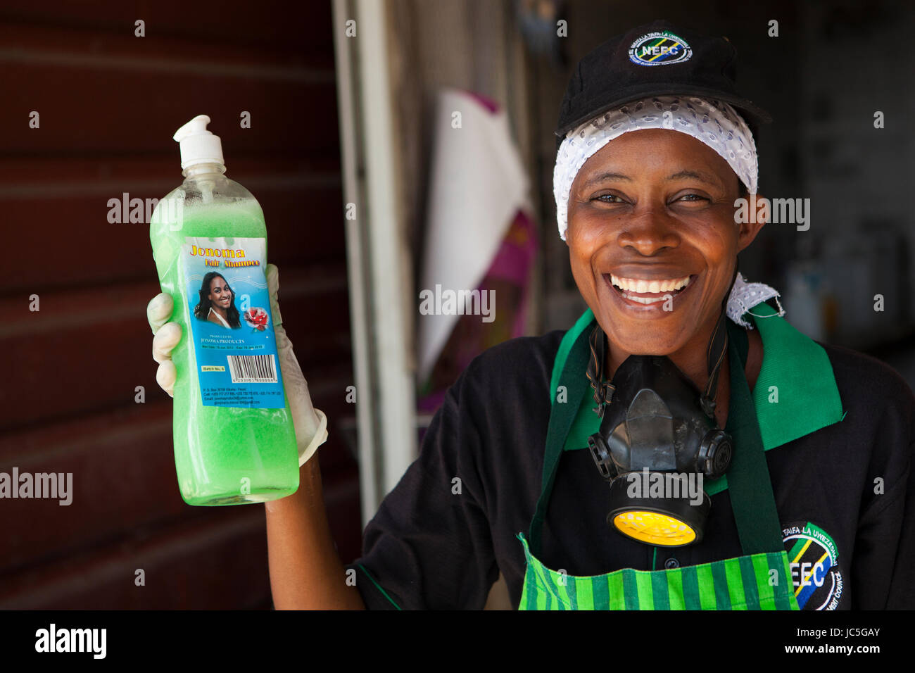 Small soap making business, Tanzania, Africa Stock Photo Alamy