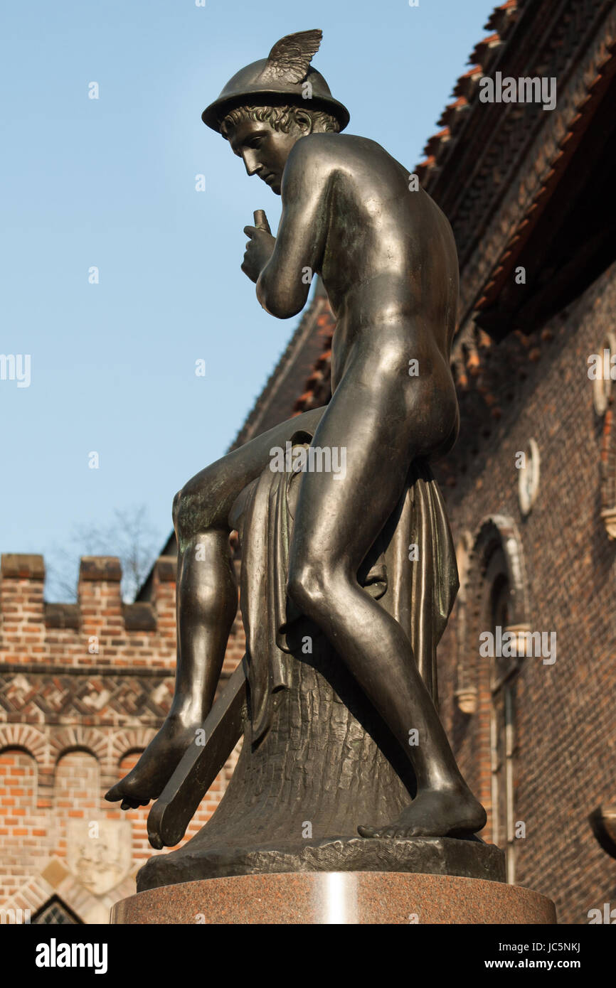 A copy of Bertel Thorvaldsen sculpture 'Mercury about to Kill Argus ...