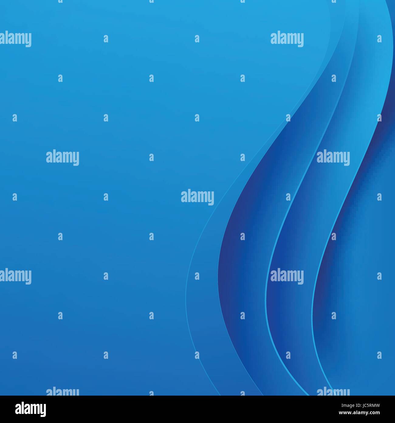 Abstract blue background dark curve layered and overlap vector ...
