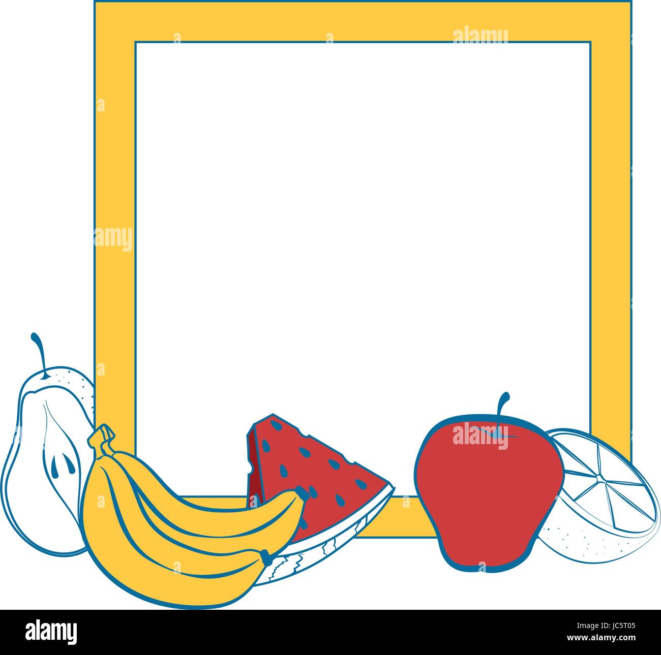 Set of fruits Stock Vector Image & Art - Alamy