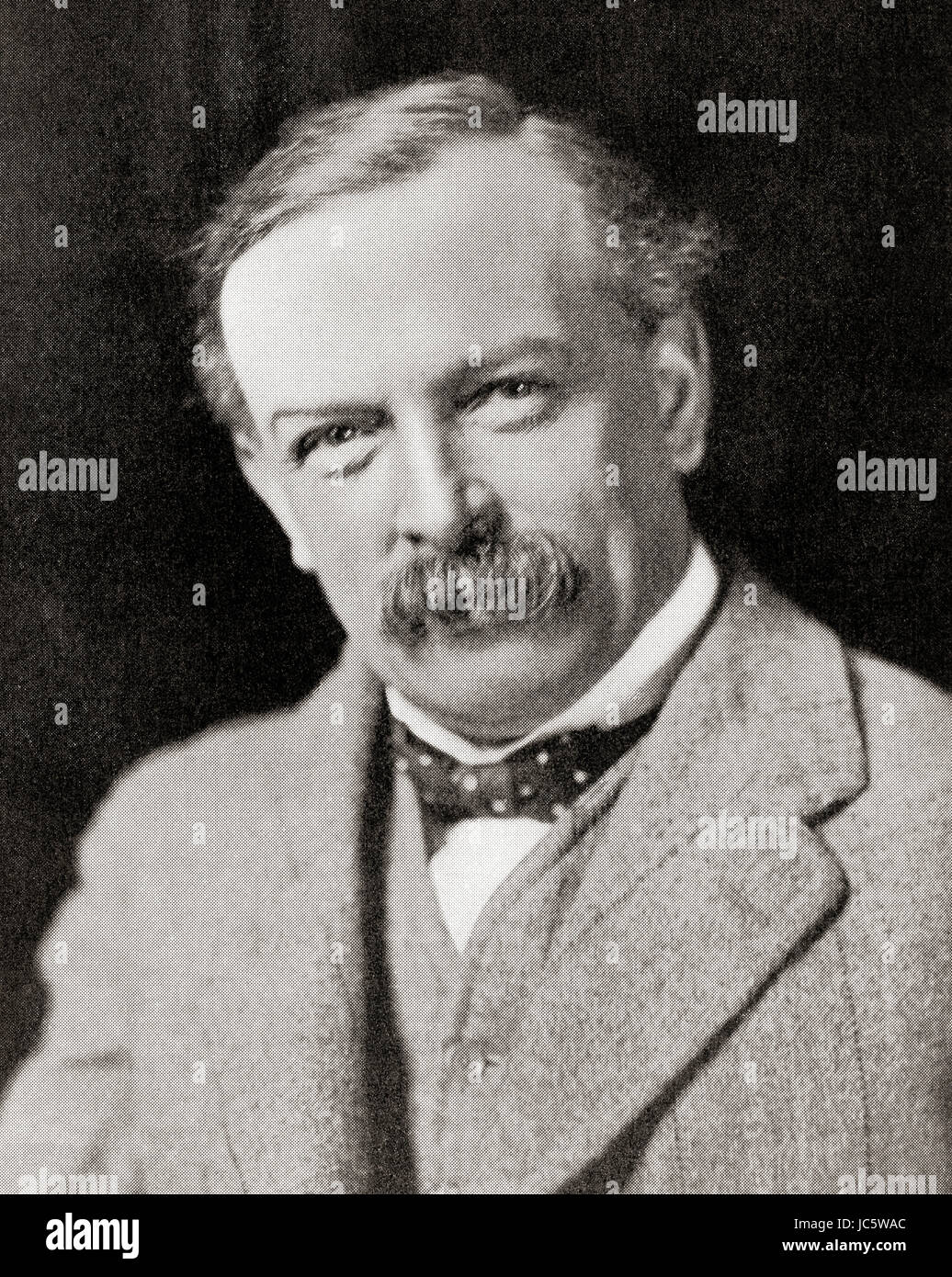 David Lloyd George, 1st Earl Lloyd-George of Dwyfor,1863 – 1945.  British Liberal politician and statesman.  From Hutchinson's History of the Nations, published 1915. Stock Photo