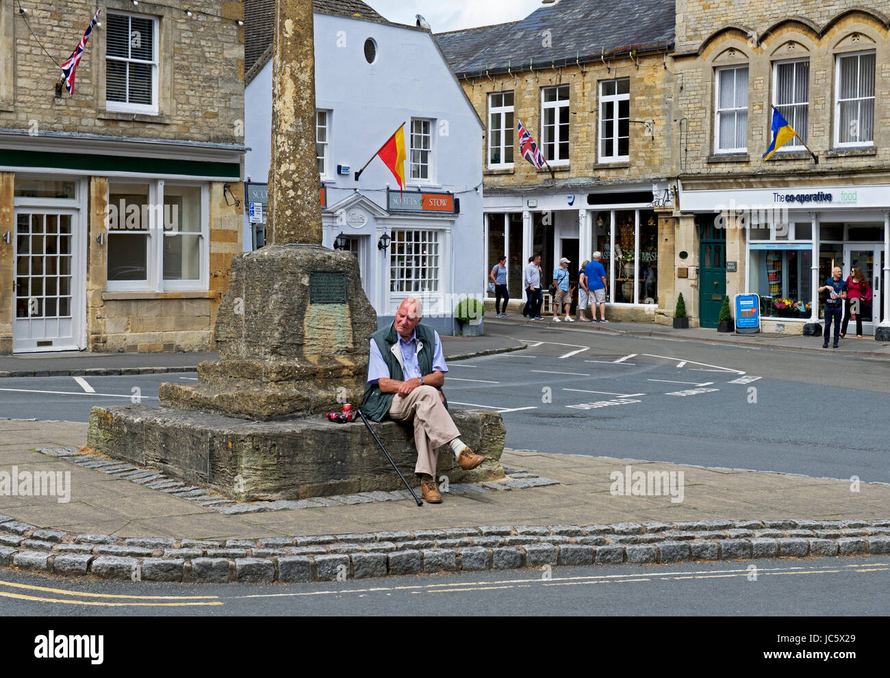 Stow-on-the-Wold, Cotswolds, Gloucestershire, England UK Stock Photo