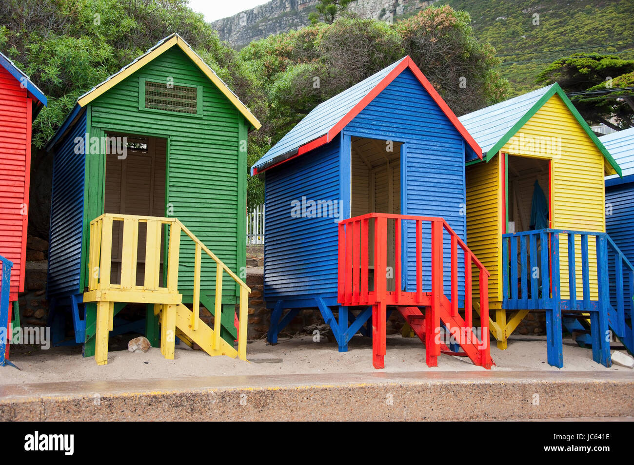 Bath small houses, mountain Muizen, western cape, South Africa