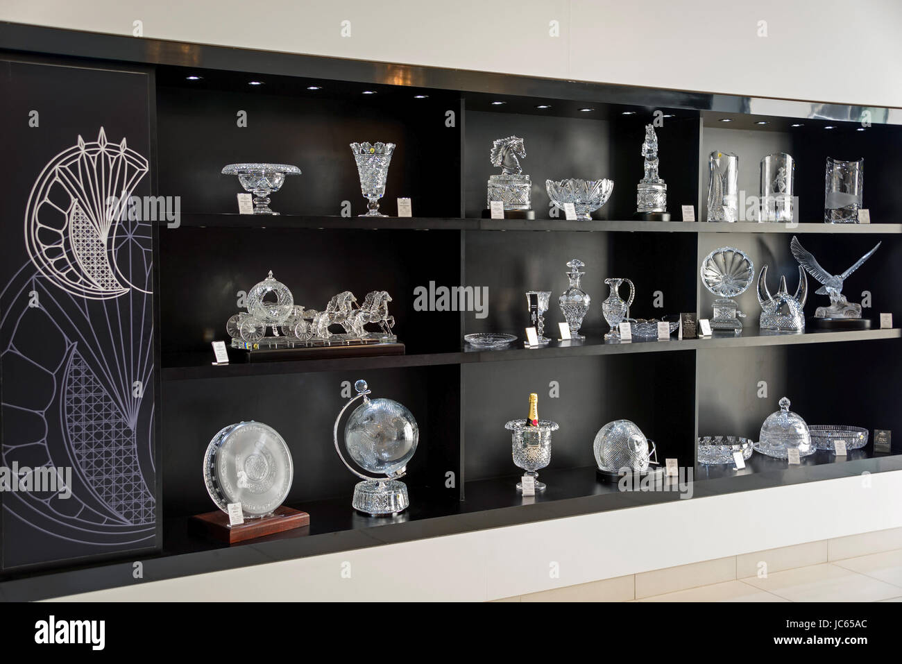 Crystal, house of the Waterford of crystal, Waterford, Ireland, Great