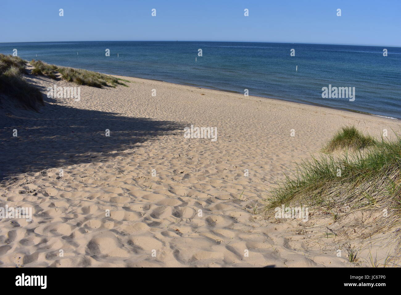 Holland Tunnel Park Sand Beach Stock Photo Alamy