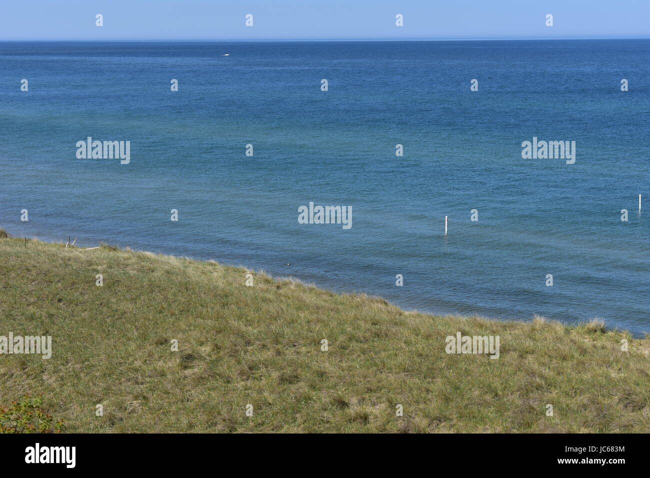 Lake Michigan Beach at Holland Tunnel Park Stock Photo Alamy