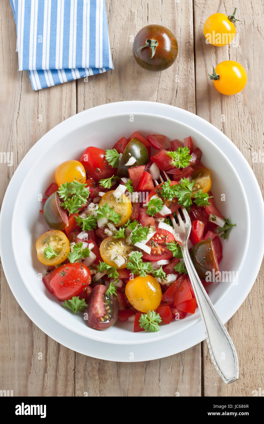 Tomatensalat hi-res stock photography and images - Alamy Tomatensalat hi-res stock photography and images - Alamy